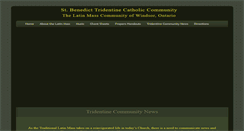 Desktop Screenshot of detroitlatinmass.org